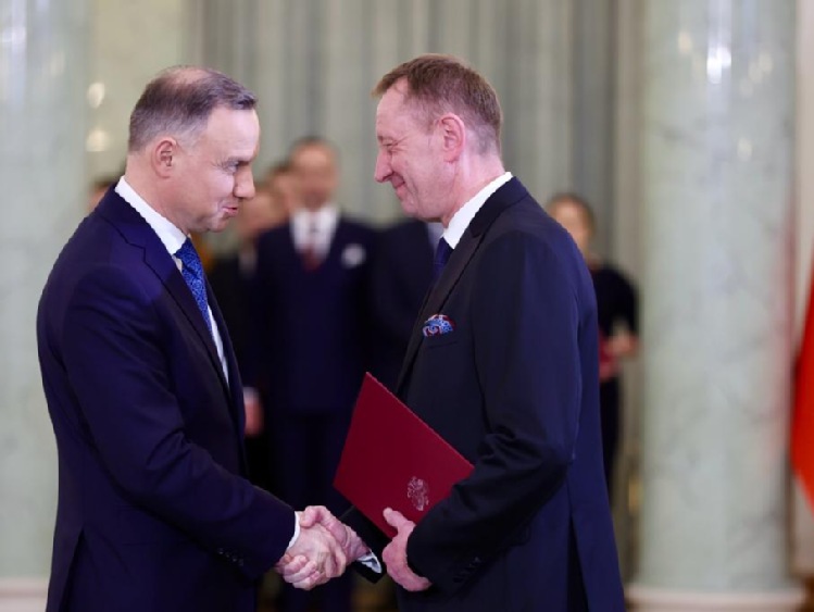 Prezydent Andrzej Duda,  powołał  Roberta Telusa na Ministra Rolnictwa